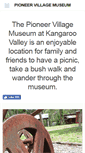 Mobile Screenshot of kangaroovalleymuseum.com